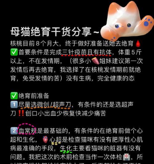 母猫绝育后腿抽搐怎么办？有效治疗方法是什么？